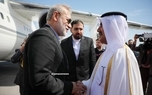 علی لاریجانی وارد دوحه شد + تصاویر