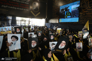 مراسم اولین سالگرد شهادت سید حسن نصرالله-1