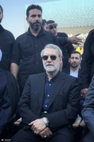 حضور علی لاریجانی در مراسم اولین سالگرد شهادت سید حسن نصرالله (ره)