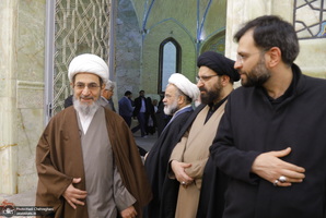 مراسم بزرگداشت آیت الله امامی کاشانی (ره) در مسجد اعظم قم