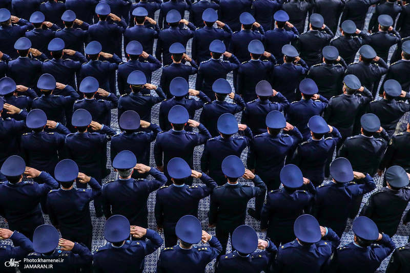 دیدار فرماندهان و کارکنان نیروی هوایی ارتش با فرمانده کل قوا