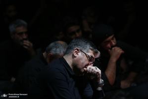 مراسم عاشورای حسینی در مدرسه عالی شهید مطهری