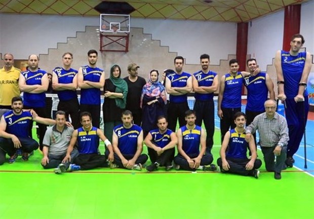 بازیگران سینما و تلویزیون در اردوی تیم‌های ملی والیبال نشسته + تصاویر
