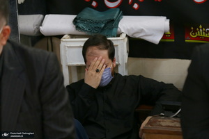 مراسم شهادت امام حسن مجتبی(ع) در بیت آیت الله العظمی فاضل لنکرانی(ره)