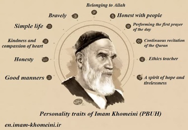 Infographic: Personality traits of Imam Khomeini (PBUH)