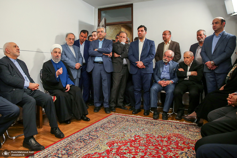 دیدار نوروزی سیاسیون با حسن روحانی