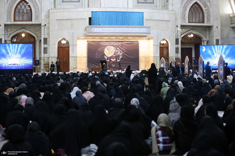 احیای شب نوزدهم ماه رمضان در حرم مطهر امام خمینی (س)