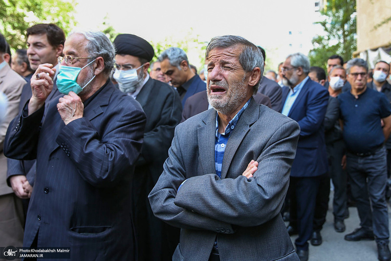 مراسم تشییع پیکر حجت الاسلام و المسلمین سید محمود دعایی از موسسه اطلاعات