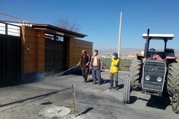 کمپین «روستای بدون کرونا» در زنجان آغاز به کار کرد