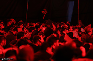 احیای شب بیست و سوم ماه مبارک رمضان در میدان فلسطین