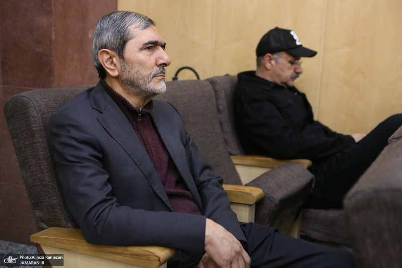 مراسم ختم مادر همسر بهزاد نبوی