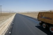 بخشی از جاده اردستان- نایین با طرح بازیافت سرد آسفالت بهسازی شد