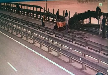 اذعان روسیه به حمله ارتش اوکراین به پل کریمه 