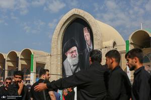 مراسم وداع با رهبر شهید انقلاب در مصلی تهران -3