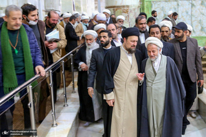 مراسم شب عید مبعث در حرم مطهر امام خمینی (س)