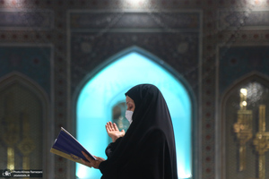 مراسم احیای شب بیست و سوم ماه رمضان در حرم مطهر امام رضا (ع)