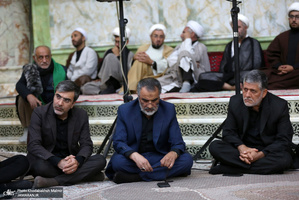 مراسم عزاداری شب تاسوعای حسینی(ع) حرم امام خمینی(س)