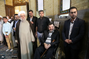 مراسم شصتمین سالگرد  ارتحال آیت الله العظمی بروجردی(ره) در مسجد اعظم قم