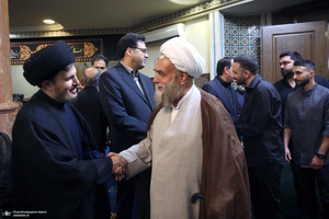 مراسم یادبود آیت‌الله سید مهدی امام جمارانی -1