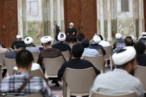 عزاداری شهادت حضرت امام جعفر صادق (ع) در حرم مطهر امام خمینی (س)