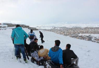 پیست اسکی بام خلخال راه اندازی شد