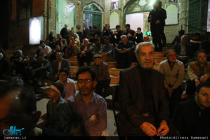 وداع با پیکر مطهر شهید امیر‌سعید قاسمی در امامزاده صالح(ع) فرحزاد 