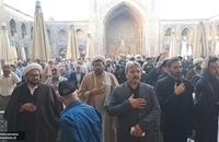 مراسم بزرگداشت مرحوم آیت‌الله العظمی محفوظی در حرم مطهر رضوی (26)