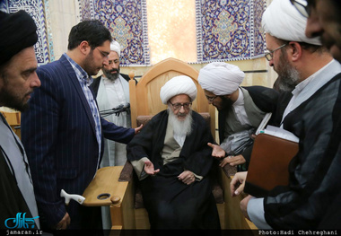 نخستین جلسه درس حضرت آیت الله العظمی وحید خراسانی در سال جدید تحصیلی