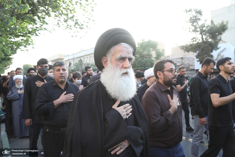 مراسم عزاداری شهادت حضرت علی(ع) با حضور آیت الله العظمی وحید خراسانی