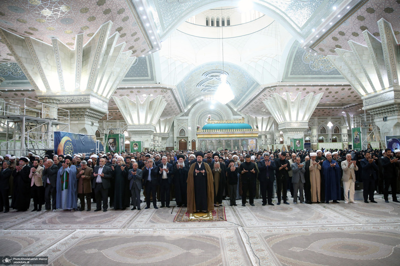 مراسم تحویل سال نو در حرم مطهر امام خمینی (س)