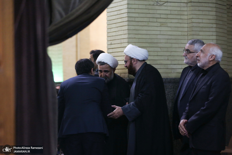 مرسم ختم مرحومه حاجیه خانم صدیقه بروجردی