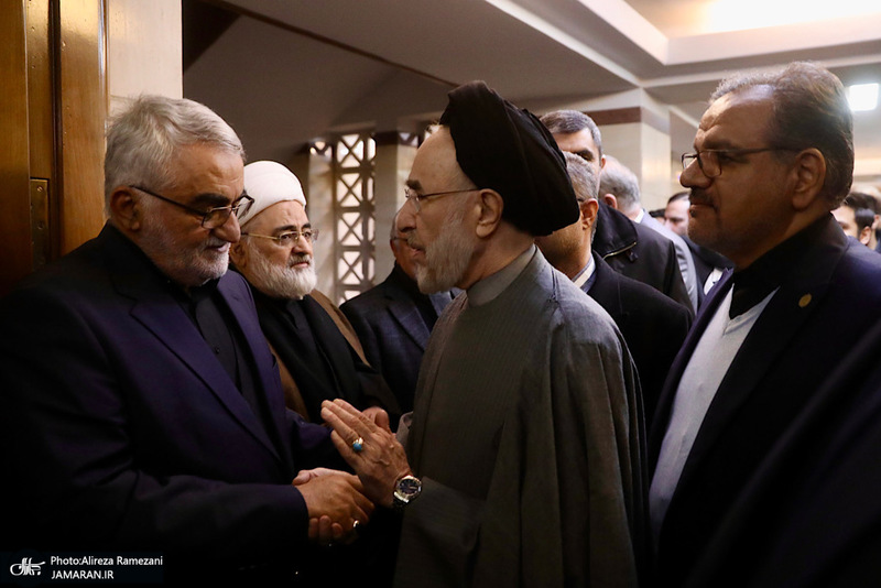 مراسم ختم اشرف بروجردى