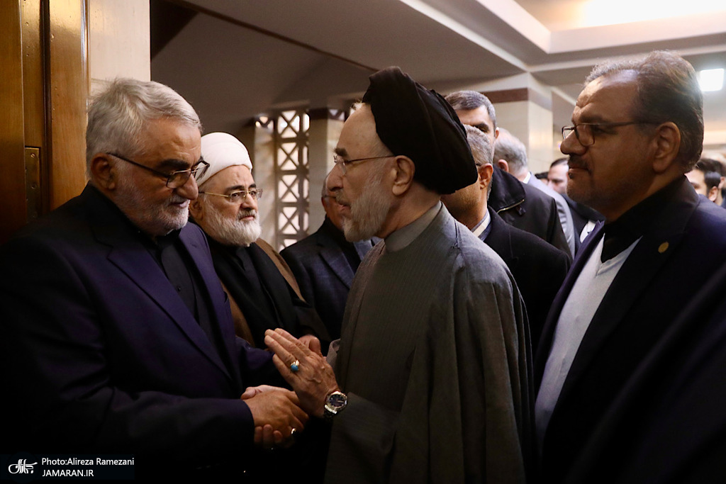 مراسم ختم اشرف بروجردی در تهران