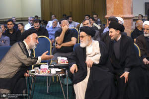 مراسم یاد بود حاجیه خانم صدیقه محمدی هشترودی خواهر همسر حجت الاسلام والمسلمین سید مهدی امام جمارانی