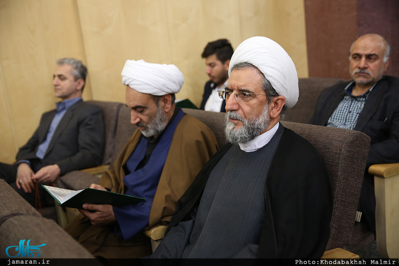 حضور سید حسن خمینی در مراسم ختم حجت الاسلام و المسلمین حمیدزاده 