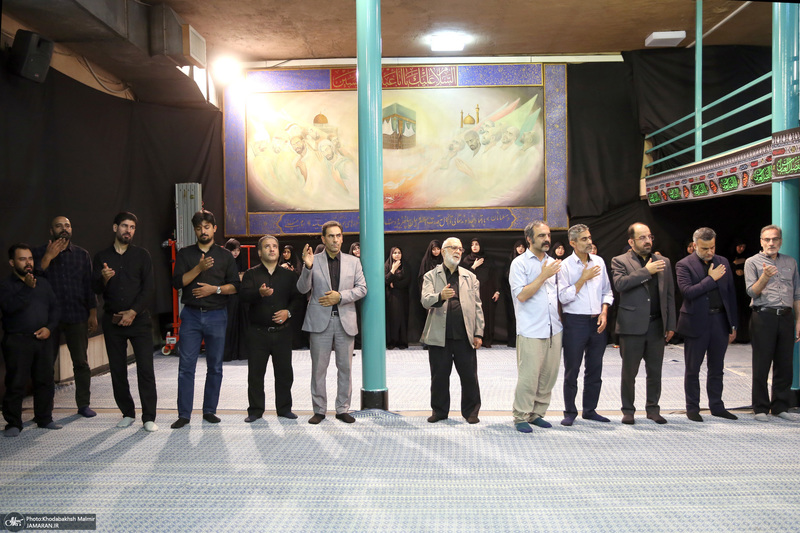 مراسم عزاداری کارکنان موسسه تنظیم و نشر آثار امام خمینی (س) به مناسبت دهه اول محرم