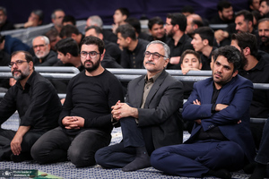 مراسم شام غریبان سید و سالار شهیدان در حسینیه امام خمینی