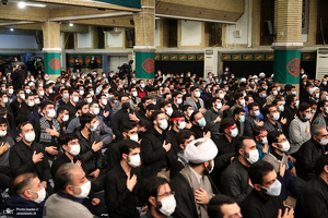 دومین شب مراسم عزاداری حضرت فاطمه‌زهرا (س) در حسینیه امام خمینی