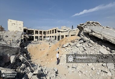 اسرائیل مدارس و دانشگاه‌های فلسطینی را نابود کرد + عکس‌ها