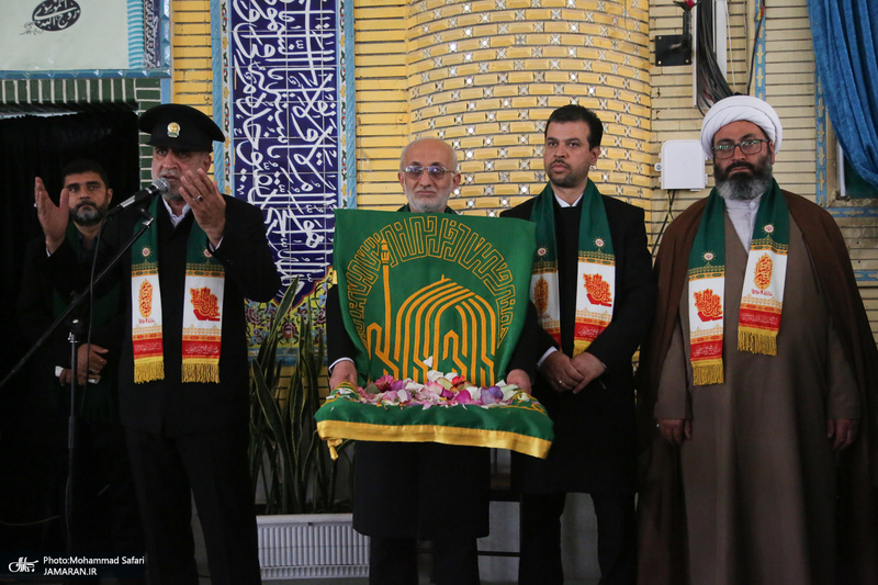 دیدار خادمان امام رضا (ع) با خانواده های شهدای شهرستان فسا