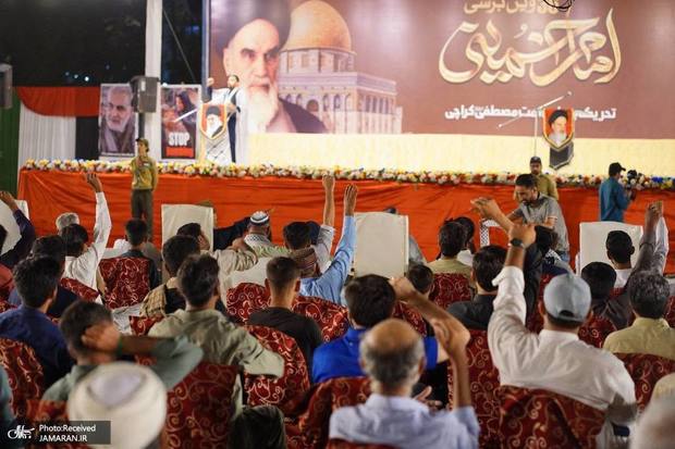 مراسم سالگرد ارتحال امام خمینی (س) در کراچی پاکستان + گزارش تصویری