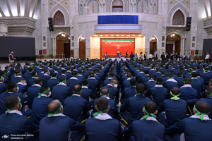 تجدید میثاق دانشجویان و فرماندهان دانشگاه افسری و تربیت پلیس امام حسن مجتبی‎‎ (ع) با آرمان حضرت امام خمینی (س)