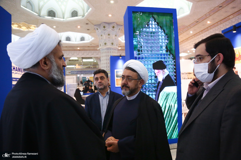 حضور حجت الاسلام و المسلمین علی کمساری در بیست‌ و چهارمین نمایشگاه رسانه‌های ایران