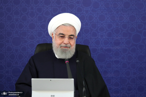 بهره برداری از طرح های ملی و زیربنایی استان فارس توسط حسن روحانی