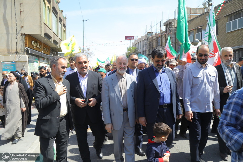 راهپیمایی باشکوه روز قدس در قم -2