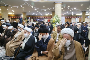 مراسم بزرگداشت همسر مرحوم آیت الله العظمی فاضل لنکرانی (ره)