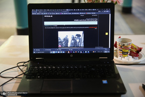 بازدید سیدحسن خمینی از  کارگاه طراحی زندگی سیاسی و عرفانی امام خمینی (ره) در حسینیه جماران