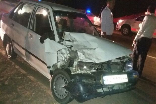 تصادف در جاده ماهشهر - شادگان ۹ مصدوم داشت