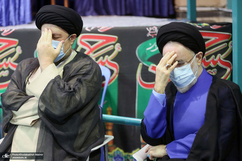 مراسم شام شهادت امام رضا(ع) و بزرگداشت علامه حکیمی در حسینیه جماران-2