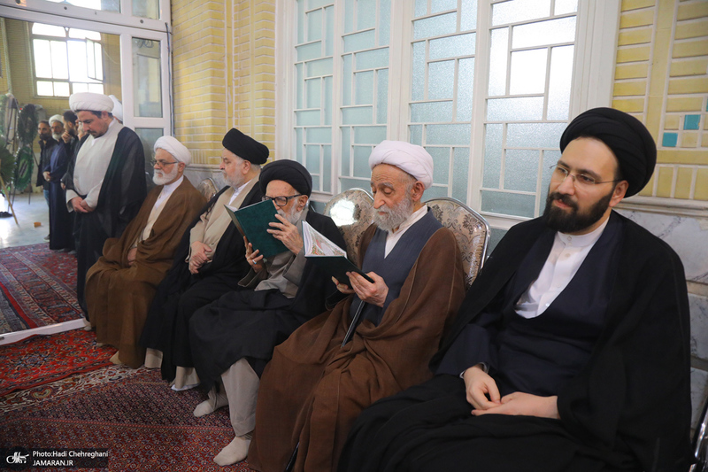 مراسم ختم مادر حجت الاسلام و المسلمین رسول جعفریان